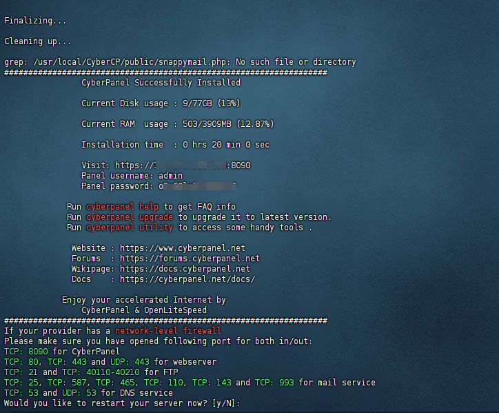 图片[9]|安装CyberPanel自动将网站备份到 S3 存储|造物N⁺